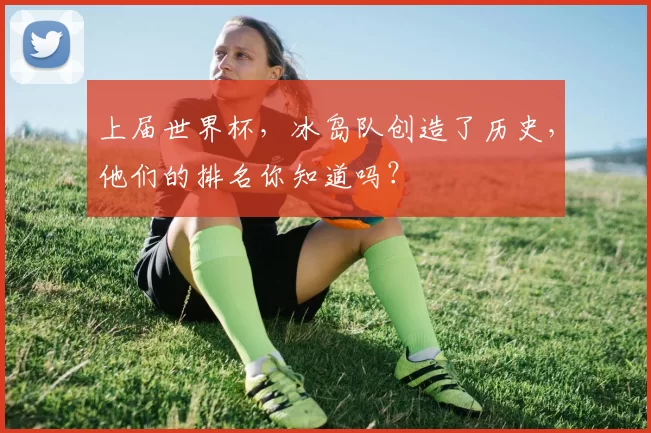 上届世界杯，冰岛队创造了历史，他们的排名你知道吗？
